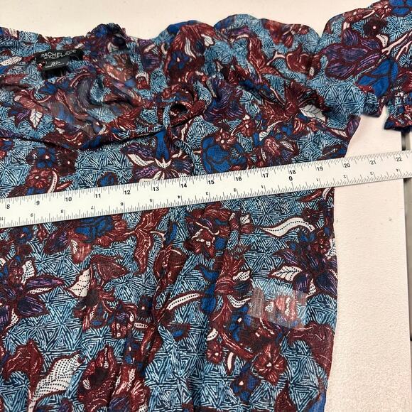 Rachel Zoe | Women Floral Long Sleeve Blouse - Picture 5 of 6